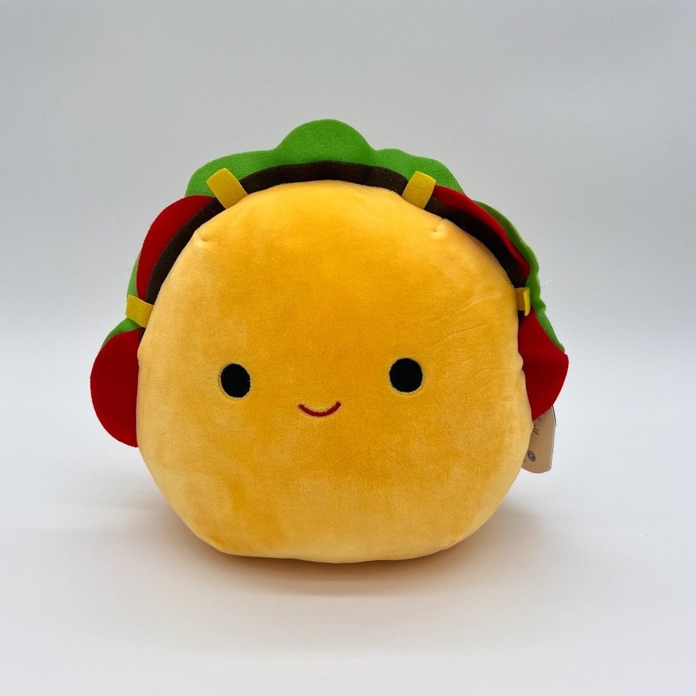 NWT 🥀 8" Tex the Taco Squishmallow From The Food Squad